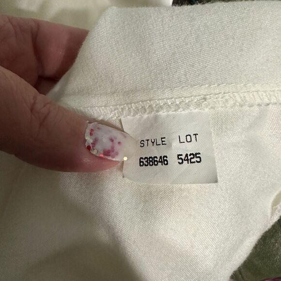 Vintage Oscar de la Renta satin lace dressing gown robe nightgown M - Picture 6 of 6